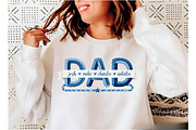 Dad Split Name Frame PNG, Father's, an Illustration by Designking (Thumbnail 4 of 6)