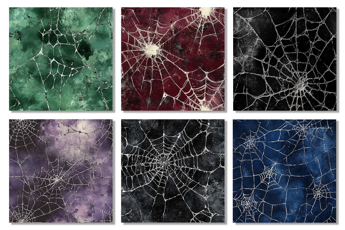 Gothic Silver Web Backgrounds, a Texture Graphic by Dream Creation (Photo 6 of 7)