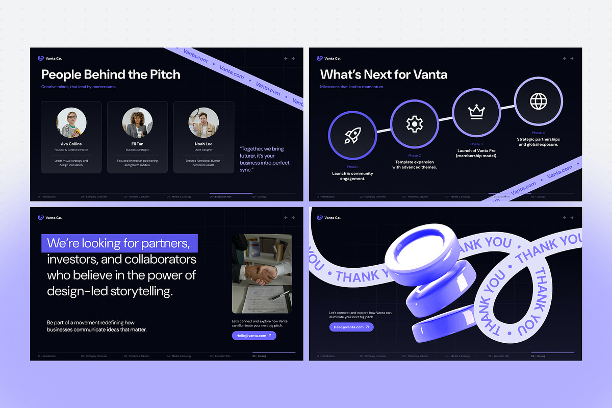 Business Pitch Deck Powerpoint preview 5