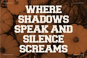 Haunted Varsity - Slab Serif Font, a Slab Serif Font by Pian45 Studio (Thumbnail 3 of 8)