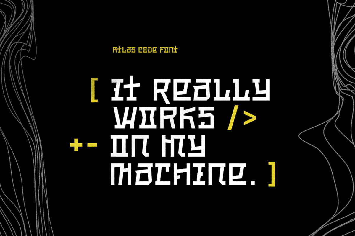 Atlas Code, a Sans Serif Font by Grontype (Photo 4 of 10)