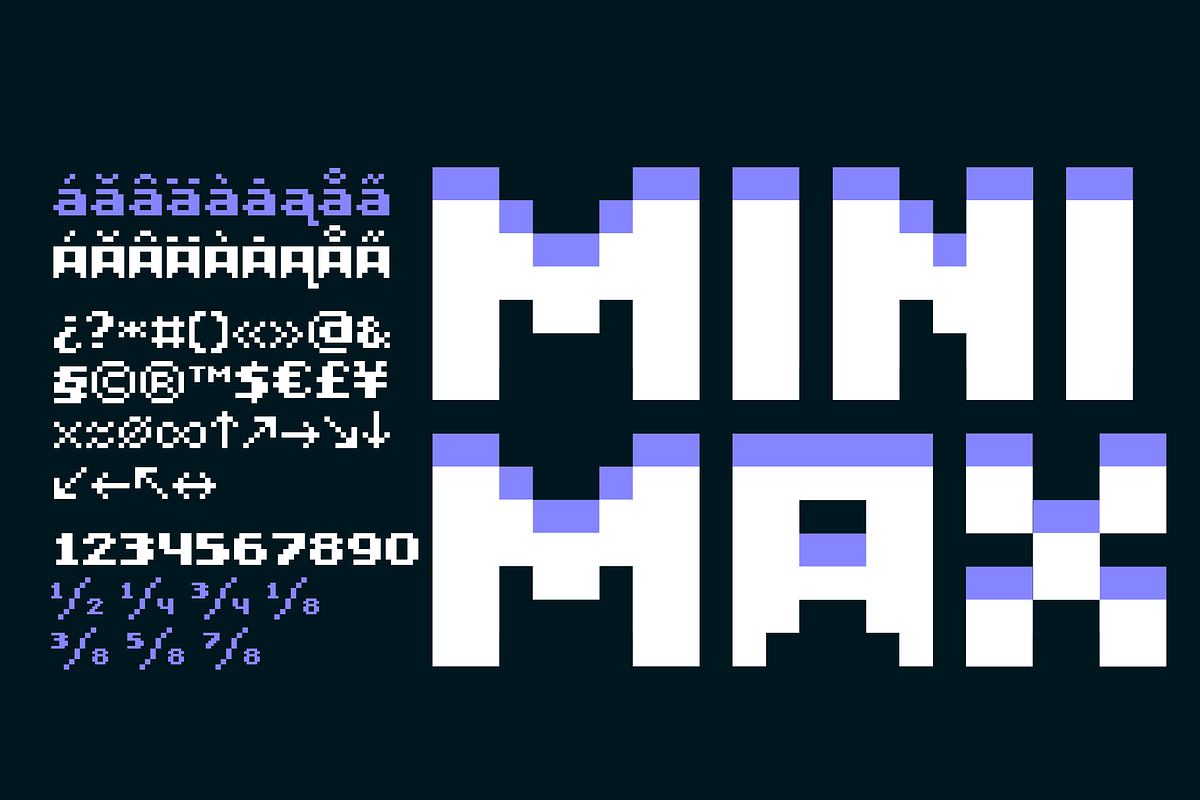 TO Gridlow 8-bit Pixel Typeface, a Sans Serif Font by Tomasz Ostrowski Design (Photo 2 of 11)