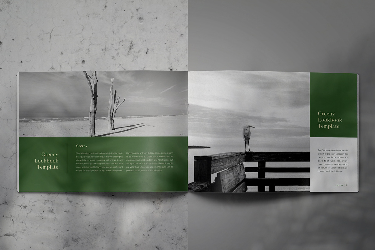 GREENY Lookbook Brochure Template, a Brochure Template by Indotitas (Photo 5 of 9)