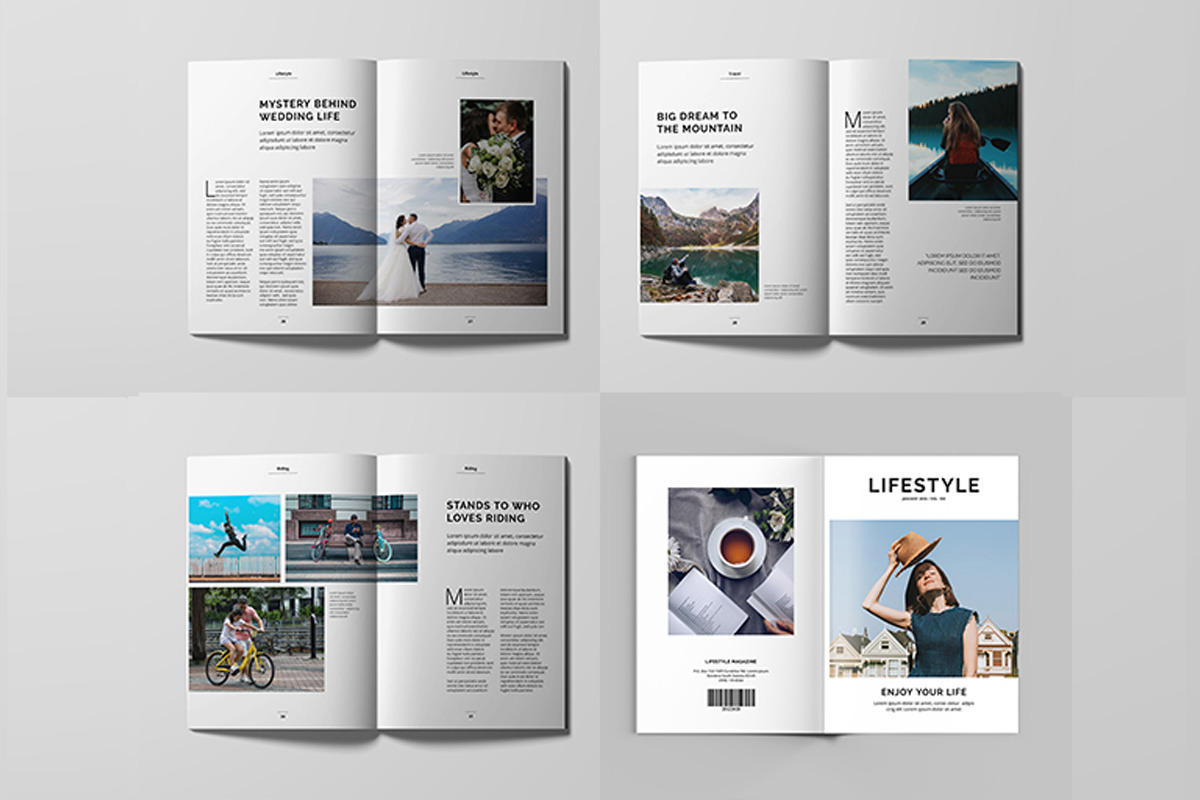 Lifestyle Magazine Template, a Magazine Template by xtratimebd (Photo 5 of 5)