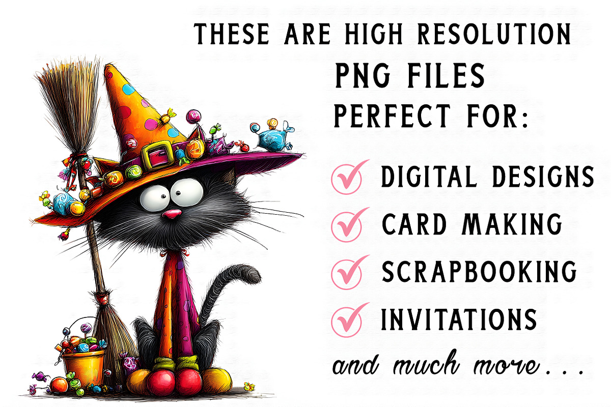 Whimsical Halloween Clipart, an Illustration by Libby Wishes (Photo 7 of 7)