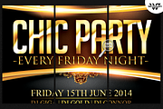 2in1 CHIC PARTY Flyer Template, a Flyer Template by WG DESIGN (Thumbnail 4 of 4)