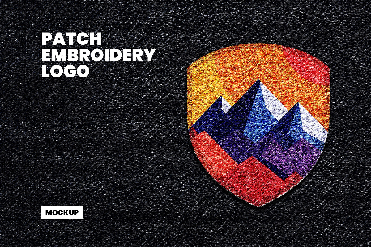 Embroidered Patch Logo Mockup, a Layer Style Add-On by studiogstock (Photo 1 of 2)