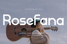Rosefana - Simple Display Font