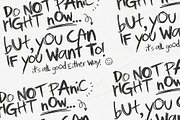Delirium - Hand-Drawn Messy Font, a Handwritten Font by AndrewPixelType (Thumbnail 4 of 8)