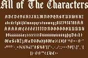 CS Halstein – Blackletter Font, a Blackletter Font by Craft Supply Co. (Thumbnail 8 of 8)