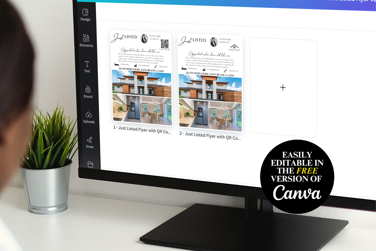 Real Estate Flyer with QR Code, a Flyer Template by GraphiqueGlow (Photo 4 of 6)