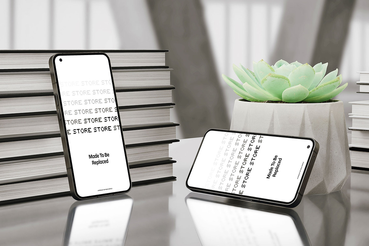 Nothing Phone(1) Realistic 3D MockUp, an Android Mockup by neueworld (Photo 10 of 11)