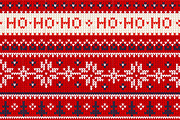 30 Seamless Knitted Borders, a Decorative Illustration by VasilkovS (Thumbnail 4 of 11)
