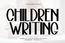 Children Writing