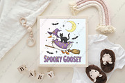 Halloween Witch Goose Spooky Goosey, an Illustration by CraftArtStudio (Thumbnail 4 of 4)