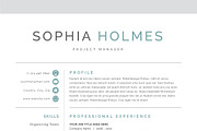 Word Resume & Cover Letter Template, a Resume Template by DemeDesign (Thumbnail 4 of 4)
