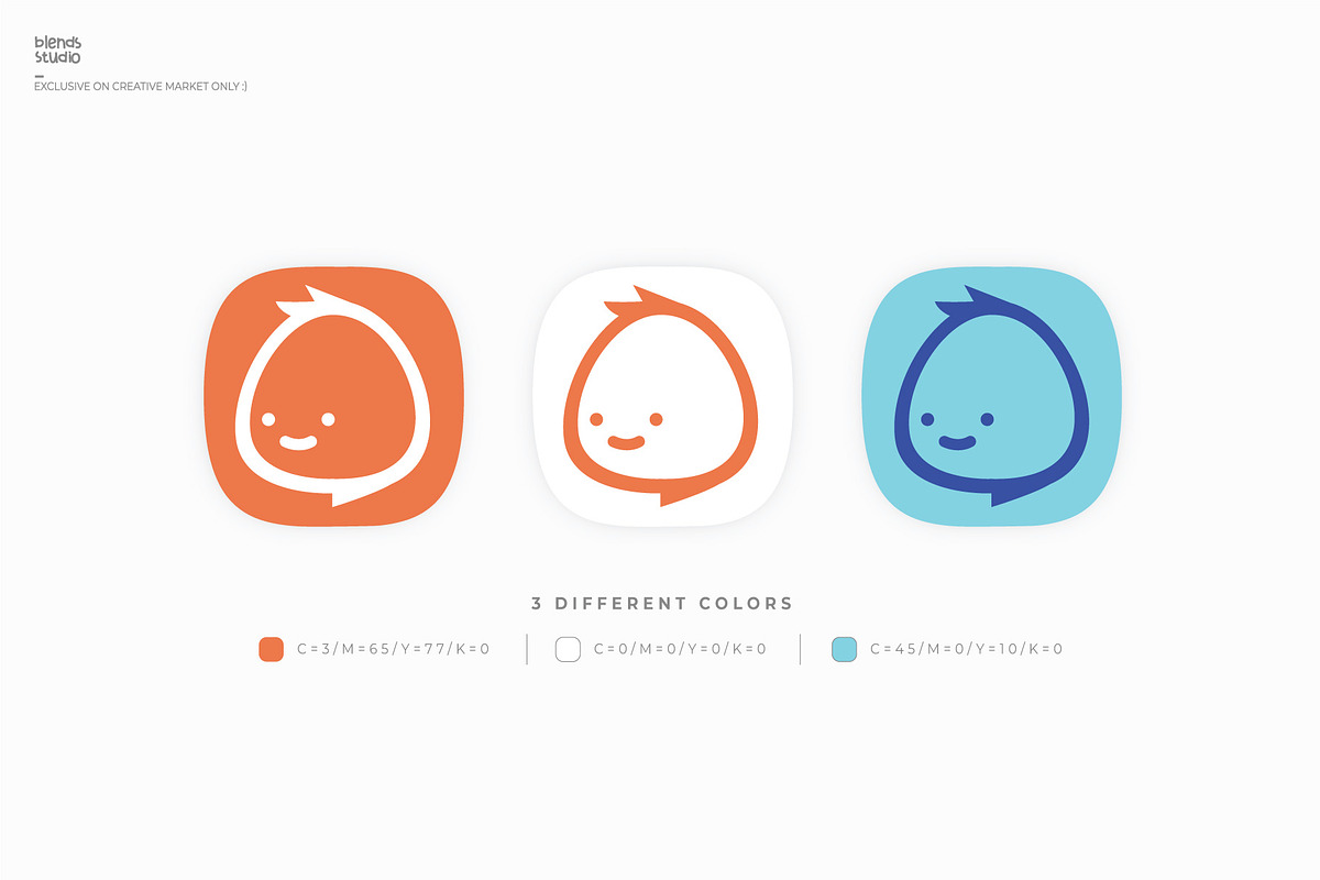 little talk, a Branding & Logo Template by blends.studio (Photo 2 of 4)