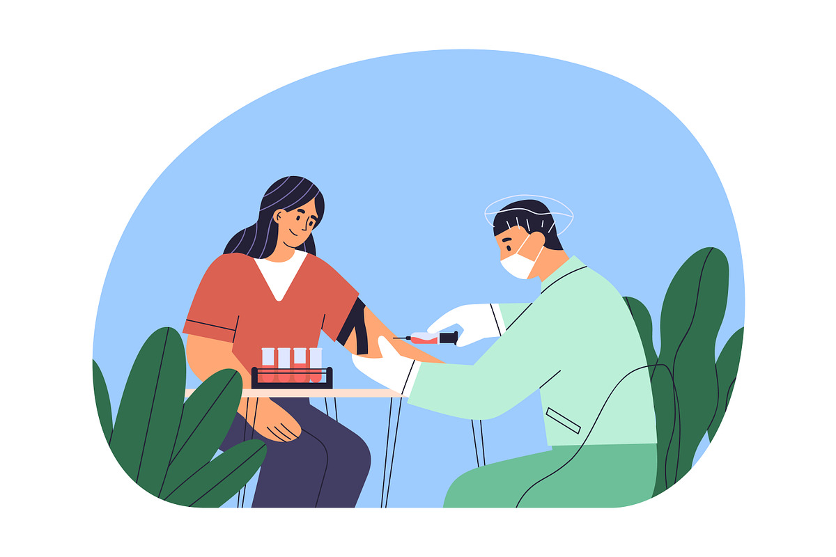 Medical examination & health checkup, a Healthcare Illustration by Good Studio (Photo 4 of 19)