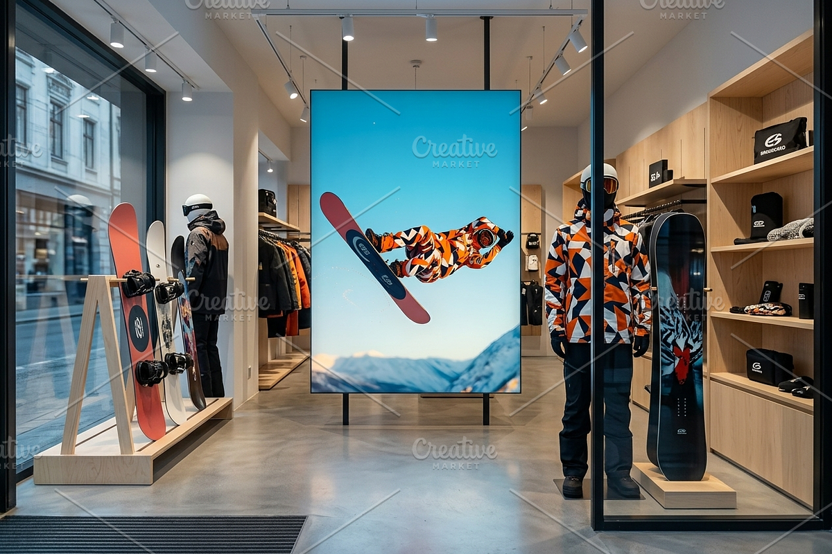 Snowboarder Air Trick | Stock Photo, a Sports & Recreation Photo by Aura Canyon HQ (Photo 3 of 5)