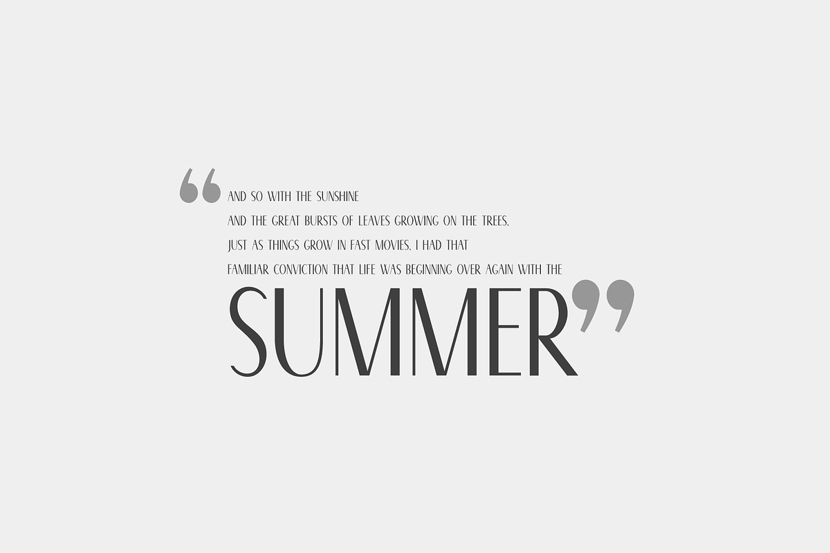 Von Bond - A Classy Sans Serif, a Sans Serif Font by Josh O. (Photo 5 of 8)