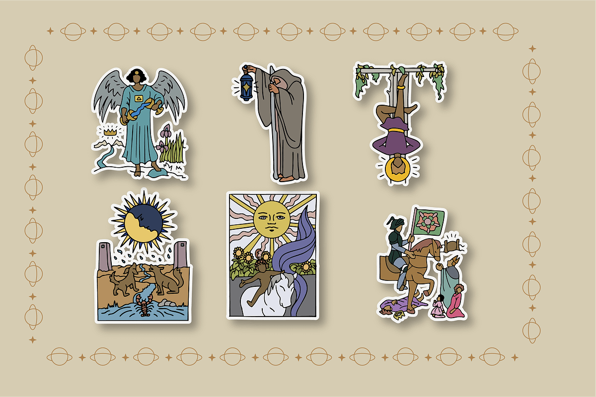 Tarot Card Creator Kit | 200+Files|, a Graphic by Jakayla Digital Co (Photo 12 of 15)