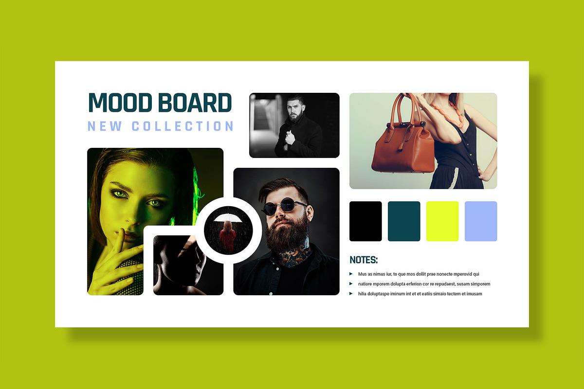 Creative Mood Board Template, an UI Kit Template by MightyDesign (Photo 4 of 8)