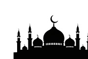 Beautiful Ramadan mosque silhouette, an Illustration by Amazin_art (Thumbnail 28 of 31)