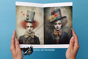 Whimsical Clown Junk Journal Pages, a Person Illustration by Digital Art Mahdiseño (Thumbnail 8 of 10)