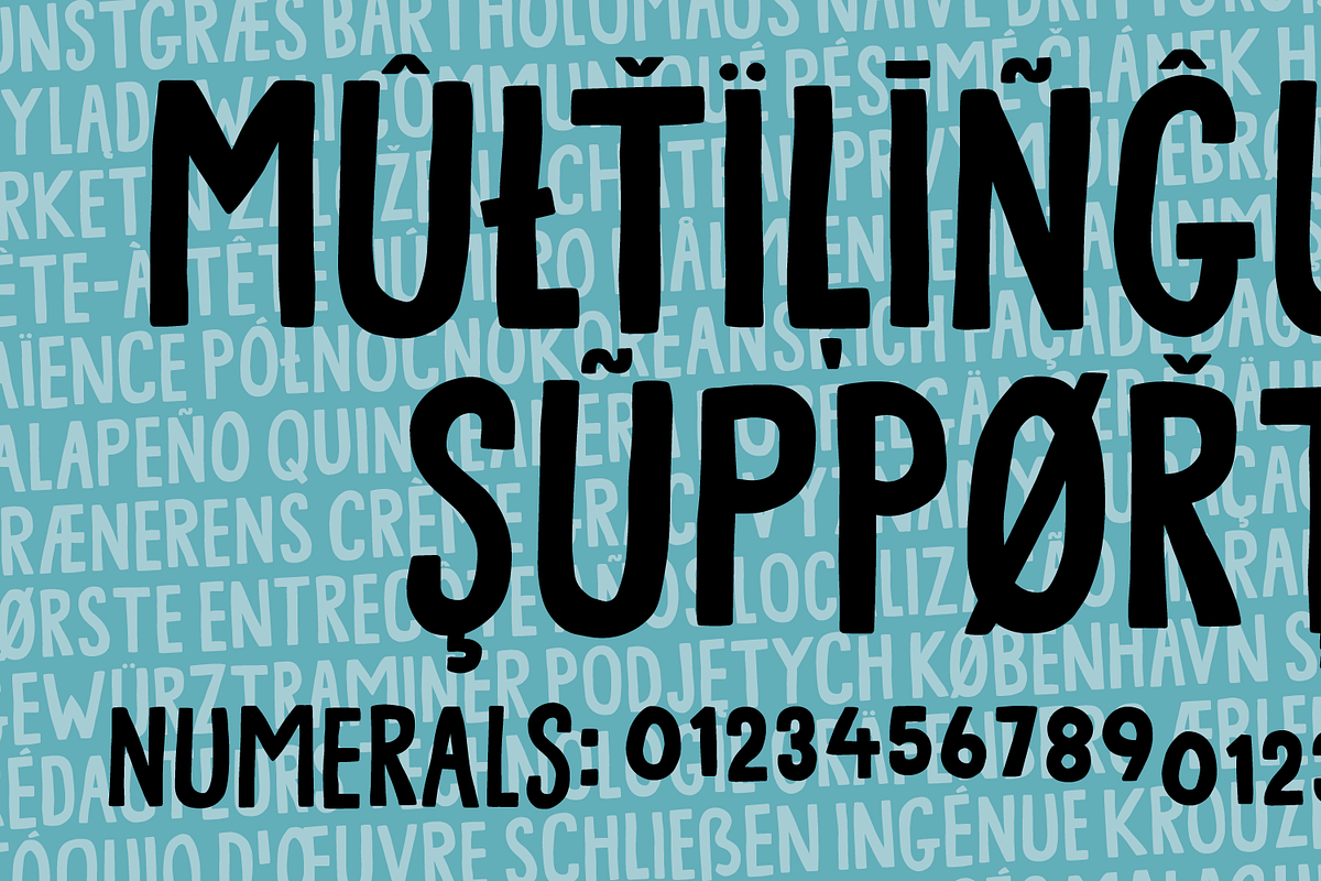 Lots Of Fun, a Sans Serif Font by pizzadudedotdk (Photo 10 of 10)