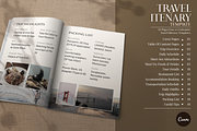 Travel Itinerary Canva Template, a Social Media Template by Snapybiz (Thumbnail 4 of 10)