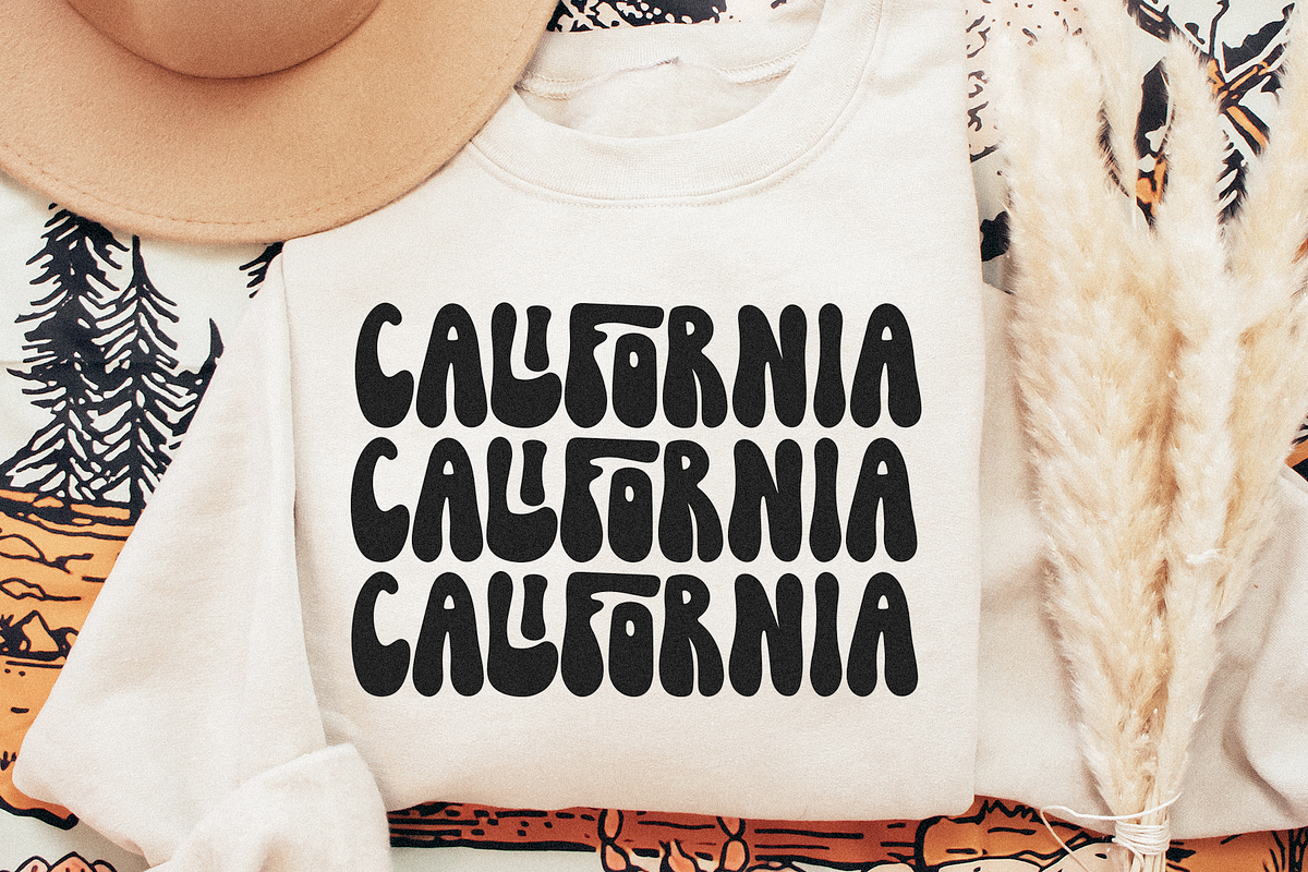 Some Love | Groovy Retro Font, a Font by KA Designs (Photo 8 of 13)