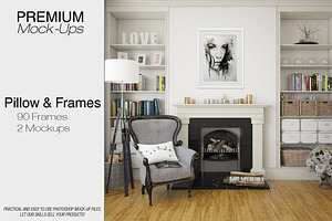 Frames & Pillow Mockup Set