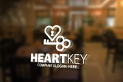 Heart Key Logo, a Branding & Logo Template by Creative Dezing (Thumbnail 5 of 5)