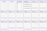 Ultimate Planner Sheets Bundle Canva, a Stationery Template by Mustafiz (Thumbnail 2 of 9)
