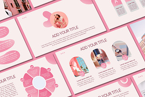 Pink Powerpoint Template, a Presentation Template by SKY CREATION