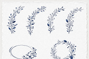 Handdrawn Botanical Frames & Element, an Object Graphic by Christine Krahl (Thumbnail 2 of 4)