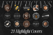 Beauty Instagram Highlights Covers, a Social Media Template by Xenié Creative (Thumbnail 1 of 5)