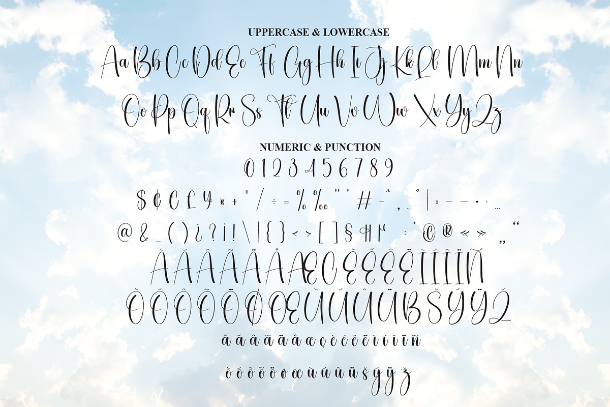 Weather | Script Font, a Handwritten Font by Scratchones (Photo 7 of 9)