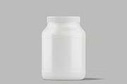 Protein Jar Mockup, a Packaging Mockup by renderstockmarket (Thumbnail 2 of 4)