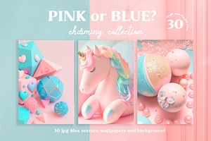 Pink Or Blue?Charming Collection