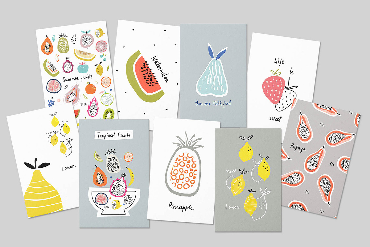 Fruits | 313+ elements, a Graphic by Oksana Stepova (Photo 3 of 13)