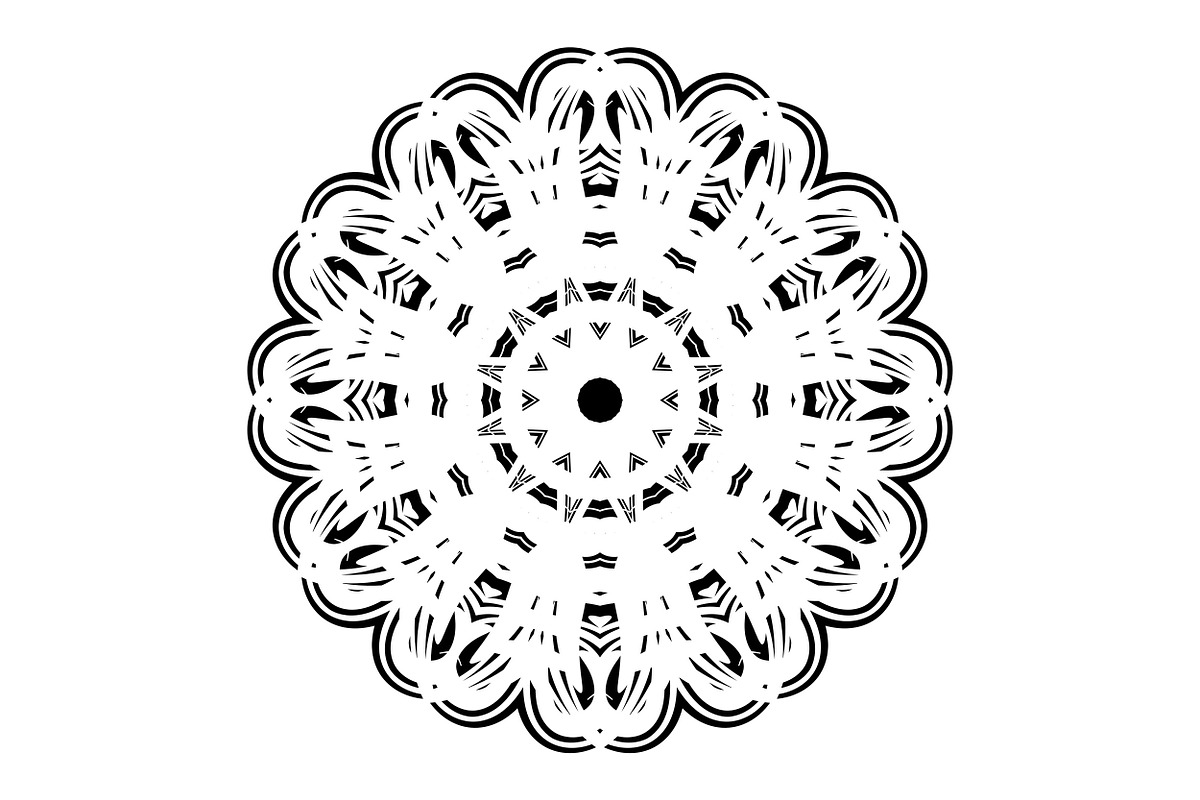 Decorative Mandala Digital Art Pack, a Decorative Illustration by NJ Himel (Photo 34 of 101)