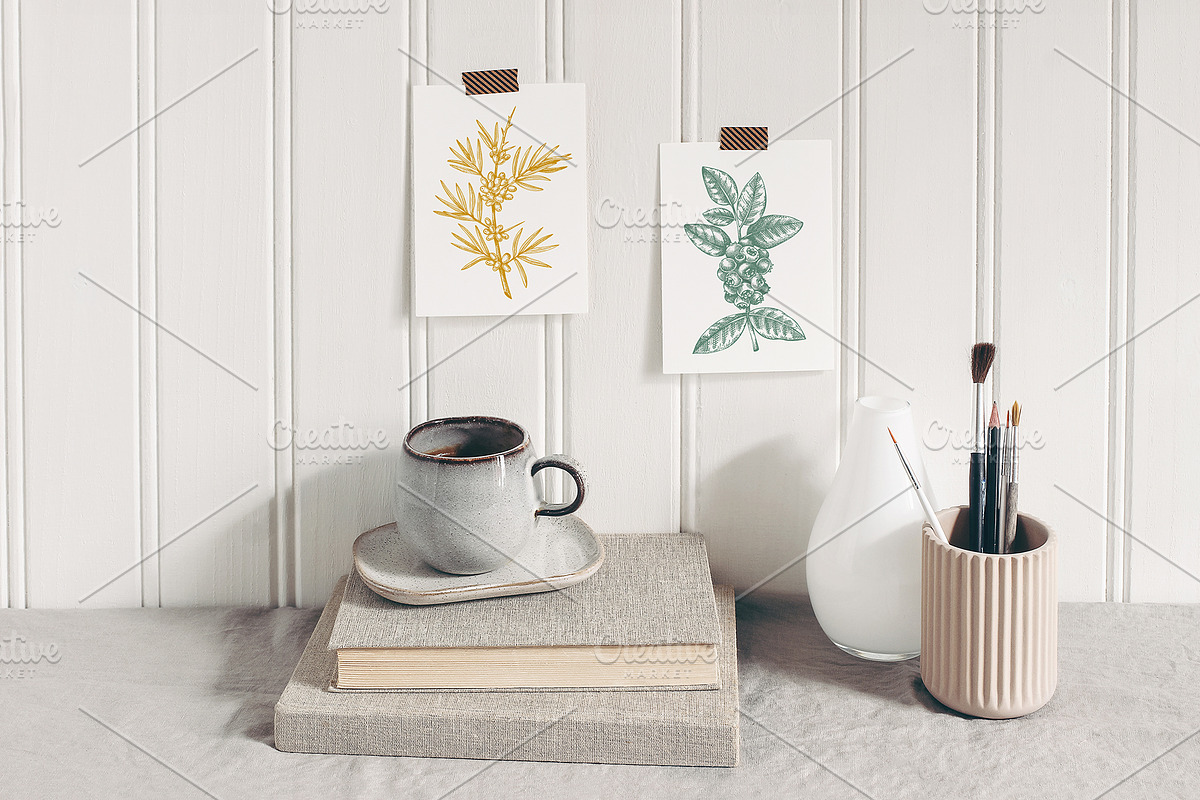 Berry Sketches. Berries Design Set, a Food Illustration by Yevheniia (Photo 2 of 8)