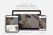 Sabrina Wix Website Template, a Wix Template by Design By Ria (Thumbnail 4 of 6)