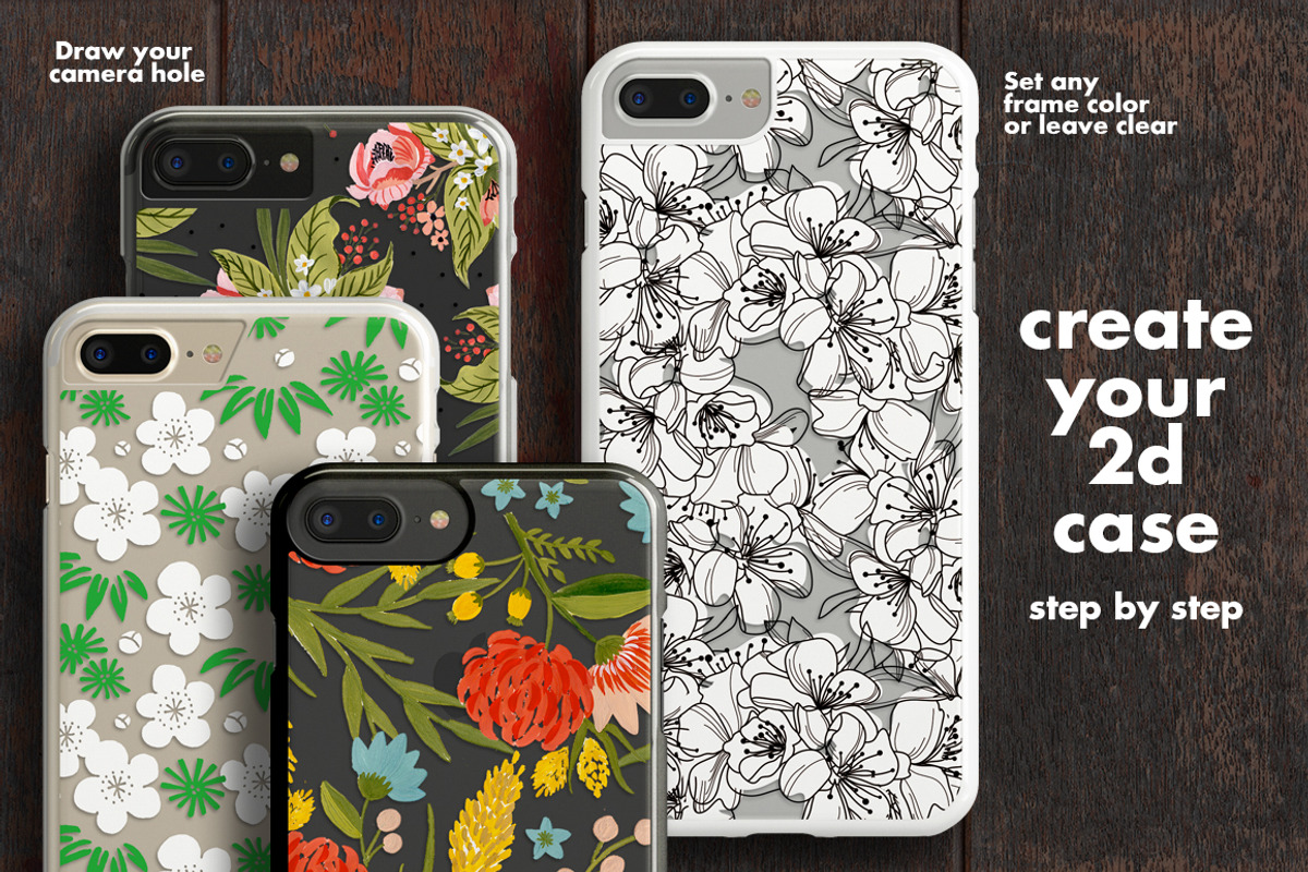Iphone 7 Plus Case Creator, a Product Mockup by Colatudo Store (Photo 2 of 5)