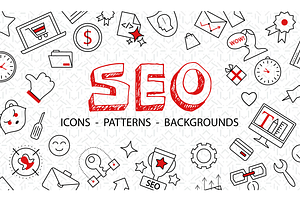 SEO Bundle: Icons, Patterns and More