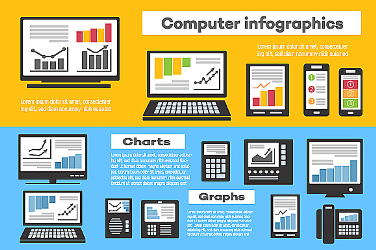 Icons Business Communications, an Object Illustration by AlexZeL (Photo 3 of 5)
