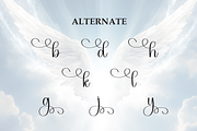 Angel | Script Font, a Handwritten Font by Scratchones (Thumbnail 8 of 9)
