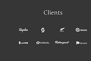 MyBio - PSD Website Template, a Templates & Theme by onetwoworks (Thumbnail 6 of 7)
