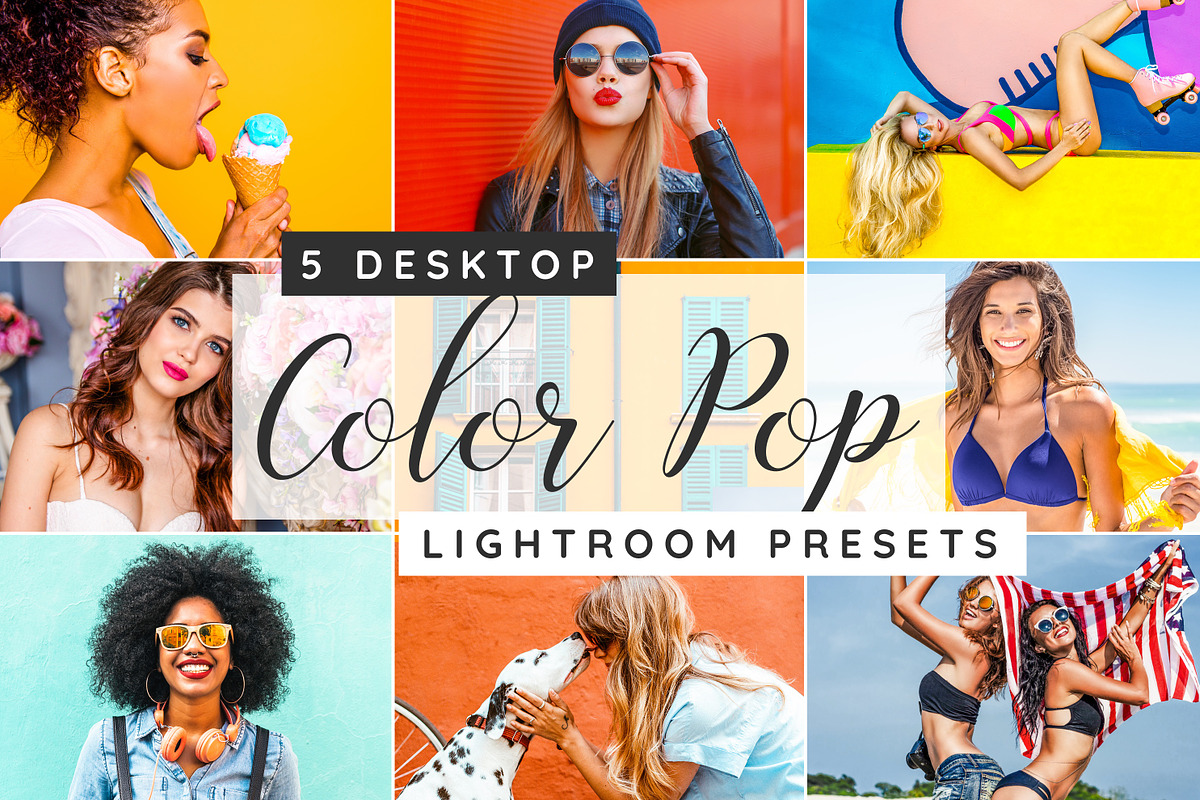 Color pop Lightroom desktop presets, an Action Add-On by GDR Design (Photo 1 of 7)